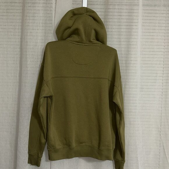 FREE PLANET S Men’s Camo Olive Green Cotton Blend Full Zip Hoodie Sweatshirt - Picture 5 of 16